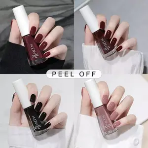 Kutek Halal Bisa Untuk Sholat Peel Off  Cat Kuku Halal Muslimah Bisa di Kupas 10ml SERI N KUTEK TREND 40 warna