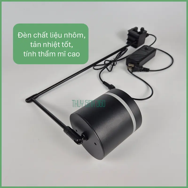Đèn Rọi 3 Chế Độ Màu Coco - Chất Liệu Nhôm - Sử Dụng Cho Bể Thủy Sinh, Biotop, Bán Cạn, Tiểu Cảnh 5