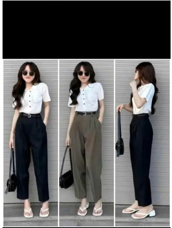 [ Deal Mở Bán] QUẦN BAGGY VẢI GOLD NHẬTCAO CẤP MỀM MỊN MÁT 2 CÚC size từ 40-65kg,3 màu siêu tôn dáng