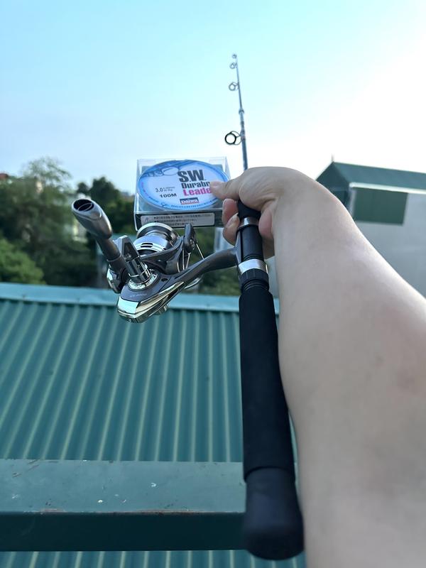 Combo Cần 2 Khúc Đặc Siêu Tải Câu Sông Máy CL Fishing Tặng Dù 50m