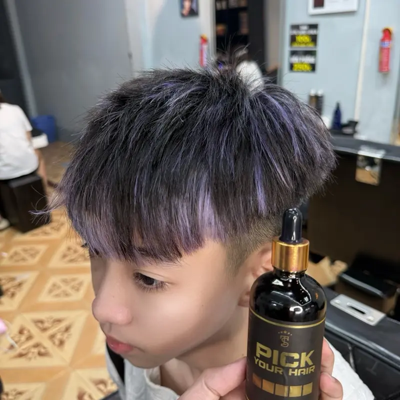Dung Dịch Khử Vàng Tóc Pick 100ml (1 Lọ Dùng 1 Năm ) -( Hỗ Trợ Các Nề Tóc Vẩy Light, Tẩy Phai Ra Vàng ) 3
