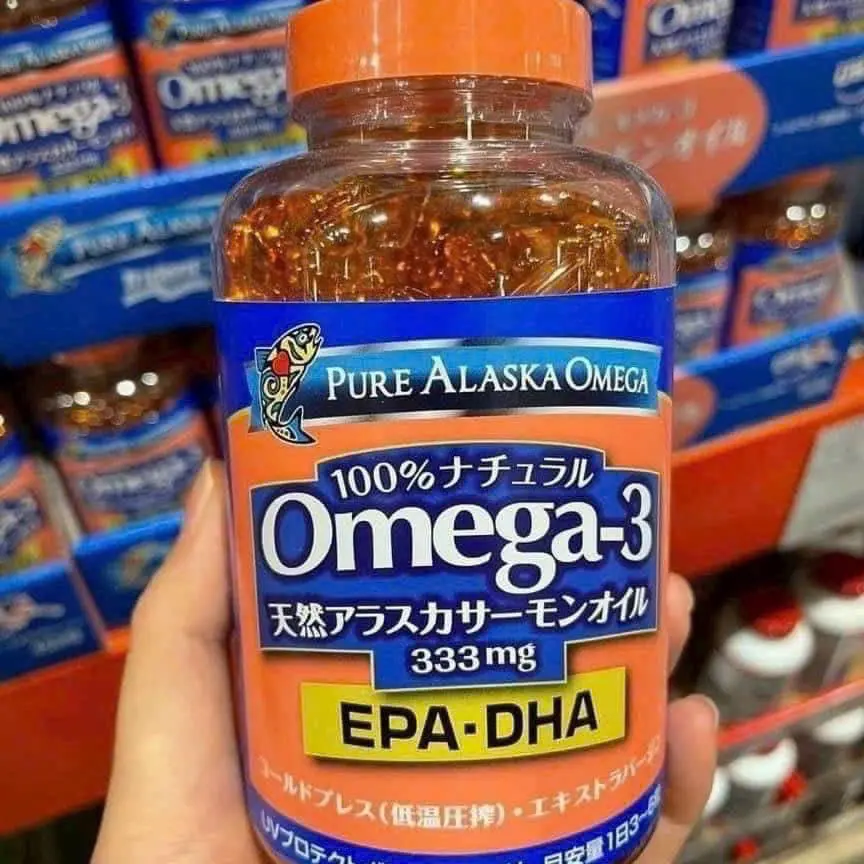 Viên Uống Dầu Cá Omega 3 Pure Alaska Nhật bản