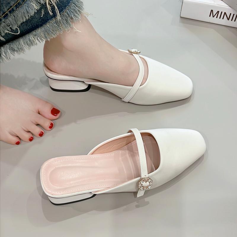 Giày Dép Sandal Nữ Shoes Đính Đá Tròn tinh tế cao 3cm 3P Nữ Xưởng Giày Bánh Bèo Shoes DepLucGiac DéP