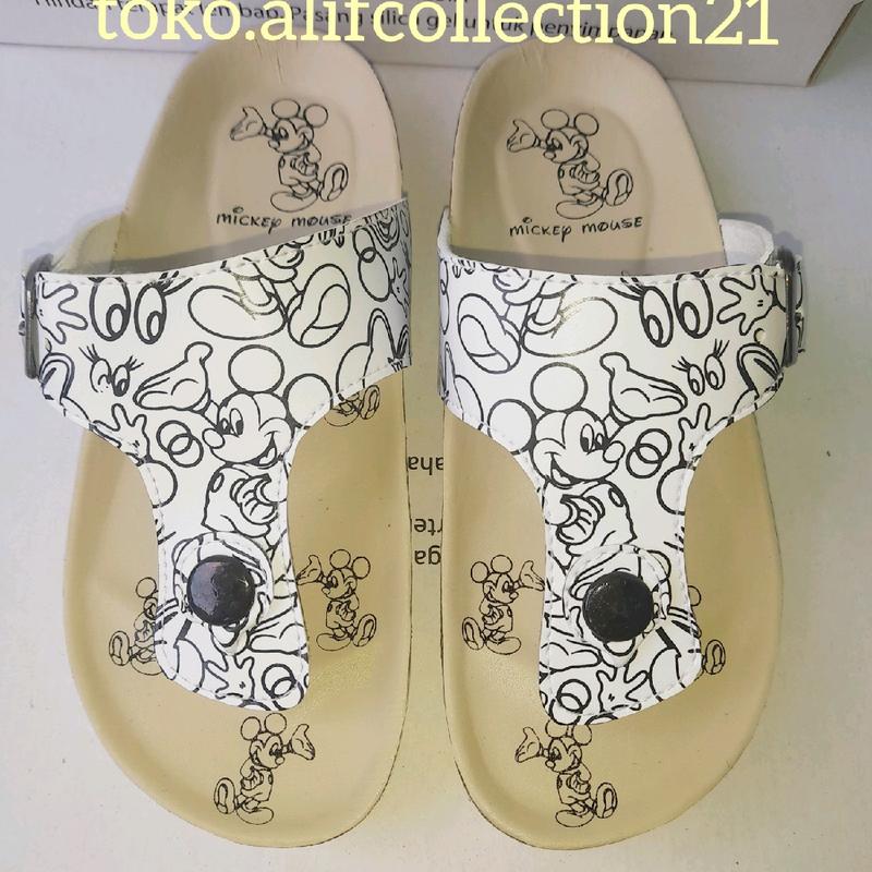 Sandal disney anak motif mikey mouse kekinian 3