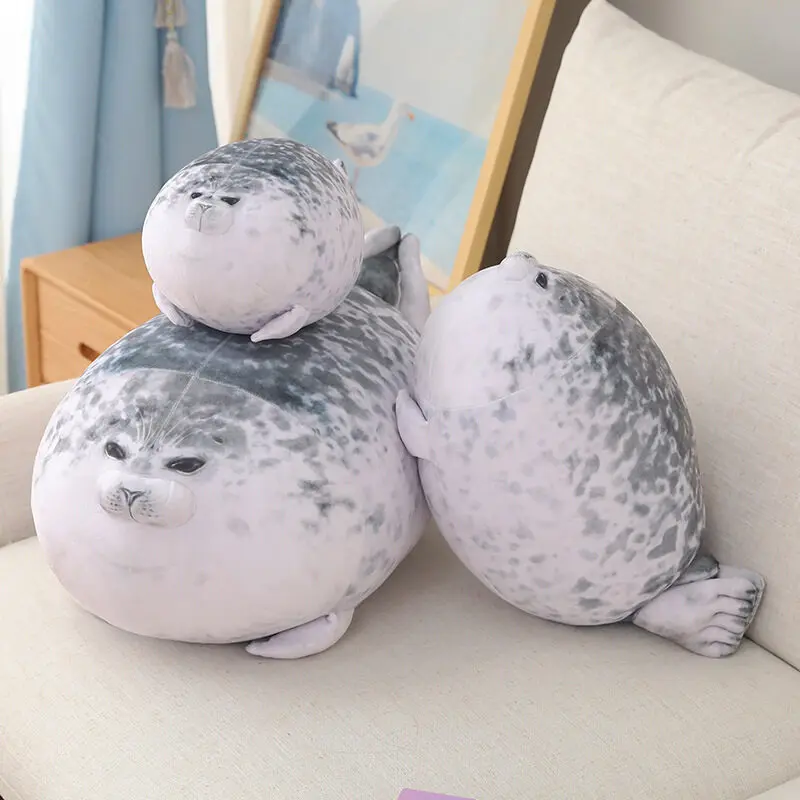 Jst430 ญี่ปุ่นโอซาก้าจำลองหมอนซีลฟองน้ำนุ่มยอดนิยมตุ๊กตา SEAL พิพิธภัณฑ์สัตว์น้ำของเล่นตุ๊กตา