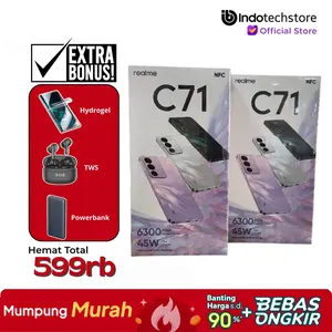 Realme C71 8/128GB 6/128GB 4/128GB Garansi Resmi Realme Indonesia 1 Tahun