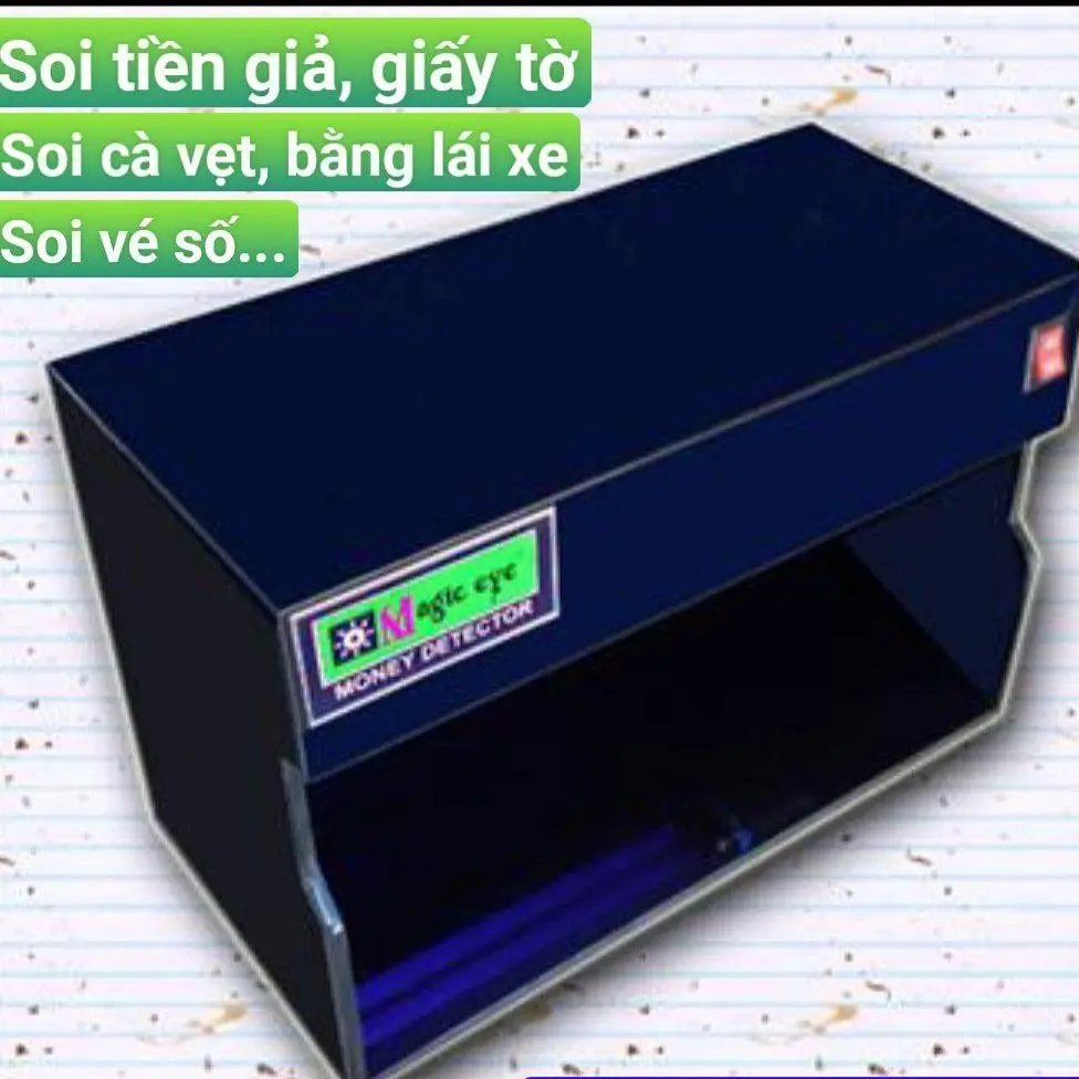 ĐÈN SOI PHÁT HIỆN THẬT/GIẢ VND# VÉ SỐ,#GIẤY TỜ XE - MAGIC EYE 04 (22W)