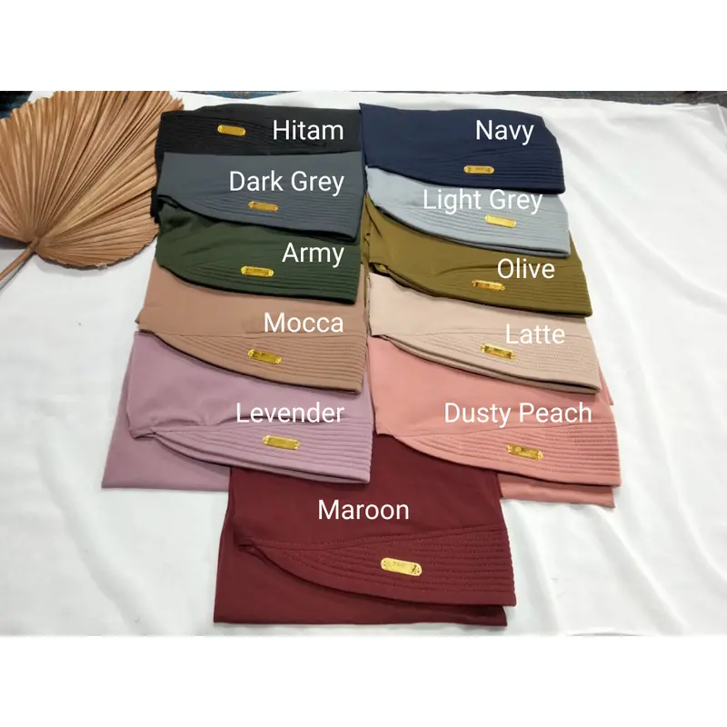 Hijab Sport Menutup Dada Size L Bergo Pin Aulia 1