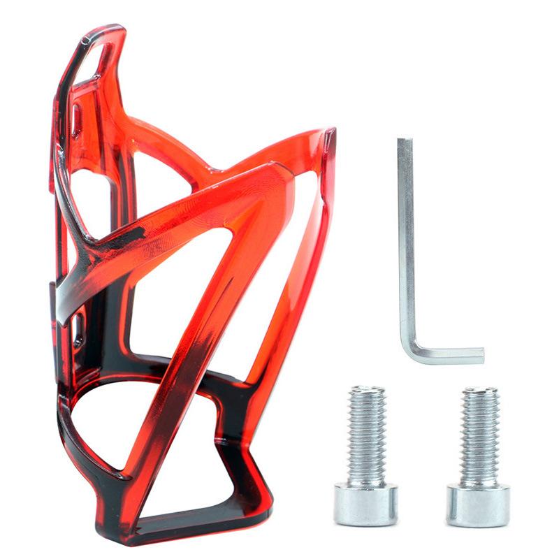Khung ấm đun nước xe đạp, Giá đỡ cốc nước hai màu, Thiết Bị lắp xe đạp, Thích hợp cho xe đạp leo núi, Giá đỡ cốc nước xe đạp, Hàng mới về 4