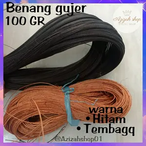 BENANG GUJER BENANG SOL SEPATU 100 GRAM / 1 ONS Coklat