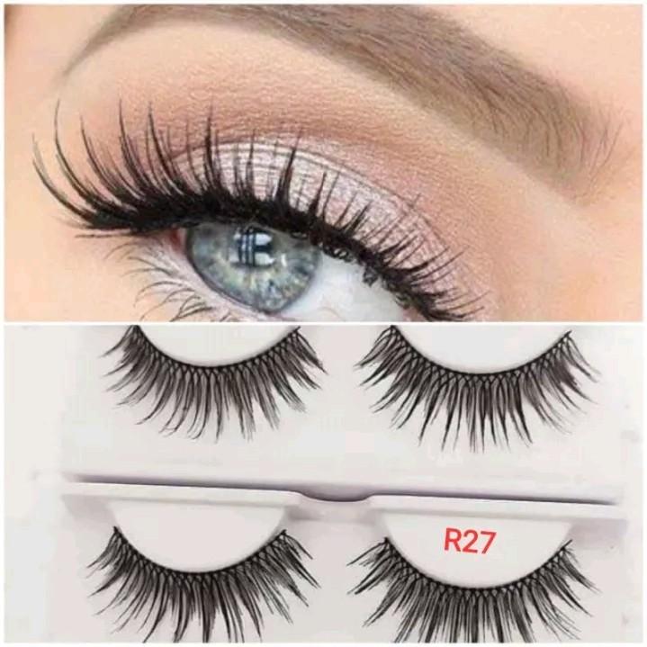 Bulu mata Natural R27 (12pcs+cover) 3