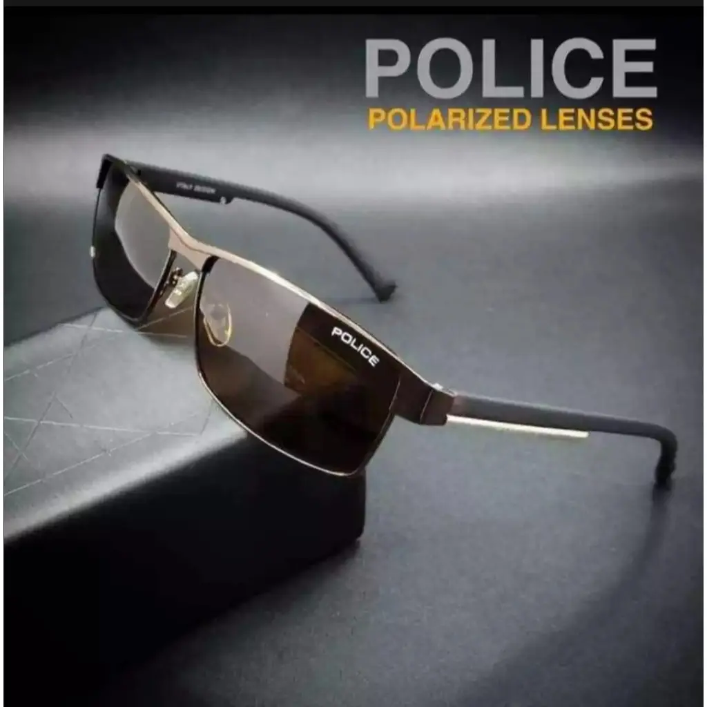 PALING MURAH!! kacamata POLICE fashion pria 24 sunglass polarized lensa kaca cocok untuk mancing berkendara mantab Eyewear