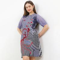 Gambar Rianty Batik Premium Wanita Dress Furing Vencia Vencio - S dari Rianty Batik Official Shop_NEW Kab. Sleman 1 Tokopedia