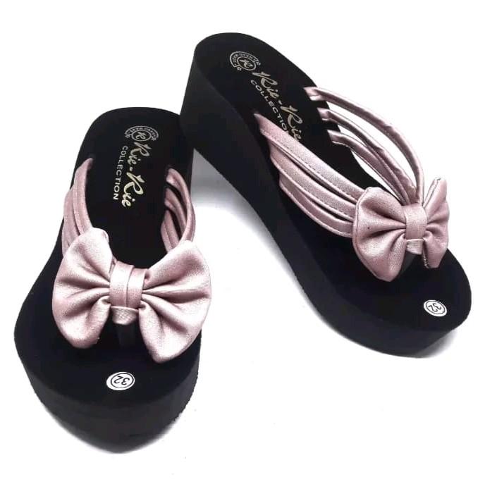 sandal wedges anak, sandal wanita 1