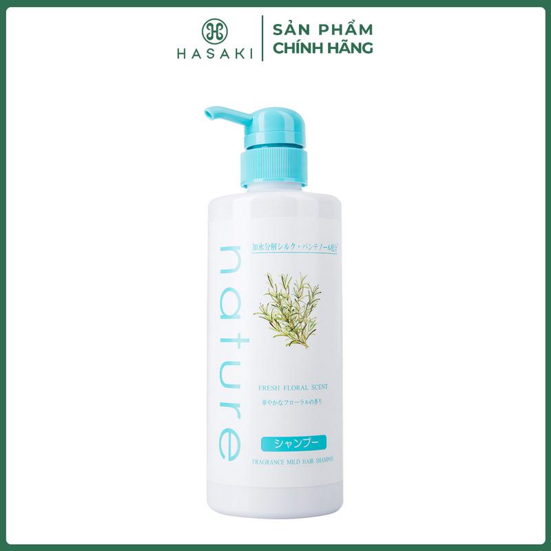  Dầu Gội Naris Nature Dịu Nhẹ Hương Hoa Tươi Mát 500ml | HASAKI BEAUTY 