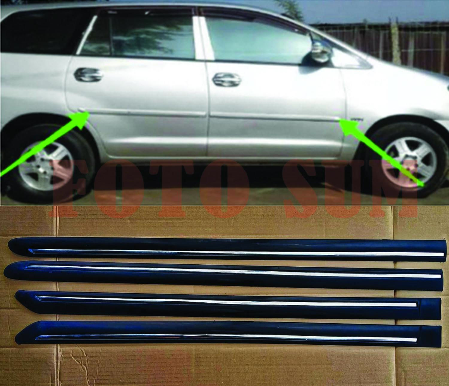 lis body lis pintu samping innova 2005 sampai 2015 hitam