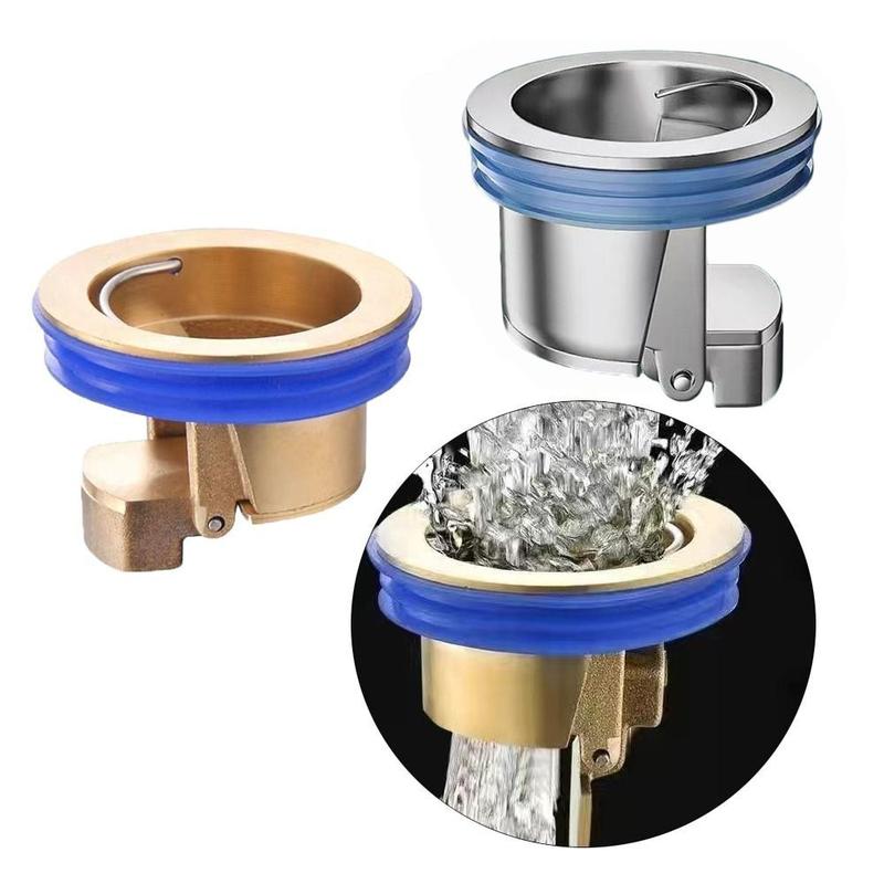 Jowenty Kitchen Colander Shower Drainer Seal Stopper Insect Prevention Floor Drain Drain Cover Anti Odor Sewer Strainer Plug 1