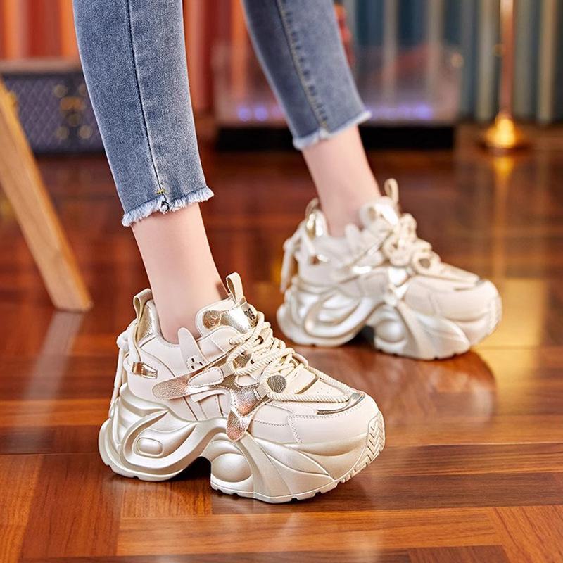Dad Shoes, Phong Cách Hàn Quốc, Dành Cho Phụ Nữ, Mùa Lò Xo Và Mùa Hè, Xu Hướng Thường Ngày Hàng Ngày, Thể Thao, Thích Hợp Cho Nam Giới Cỡ Nhỏ, Đế Có Sẵn, Dad Shoes Giải Trí, Dad Shoes, 2024 Sneaker GiàY 6