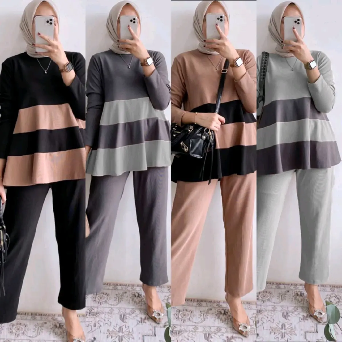 shanira oneset knit premium Setrip Setelan