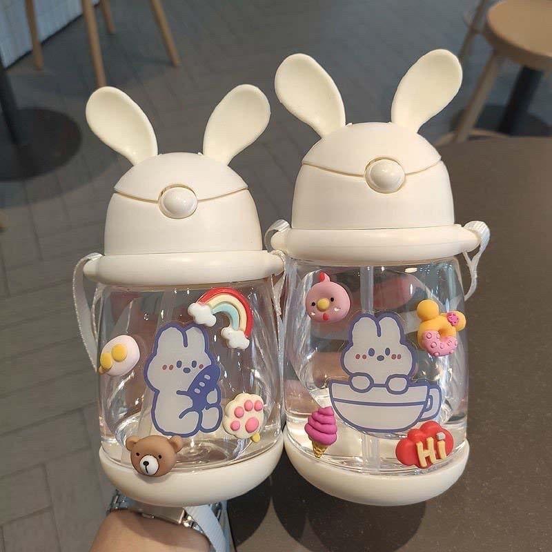 Hình Dán STICKER 3D SET 4 Chiếc Ngẫu Nhiên Đáng Yêu Trang Trí Bình Nước, Điện Thoại( Mẫu Ngẫu Nhiên - Có Kèm KEO DÁN ) 1