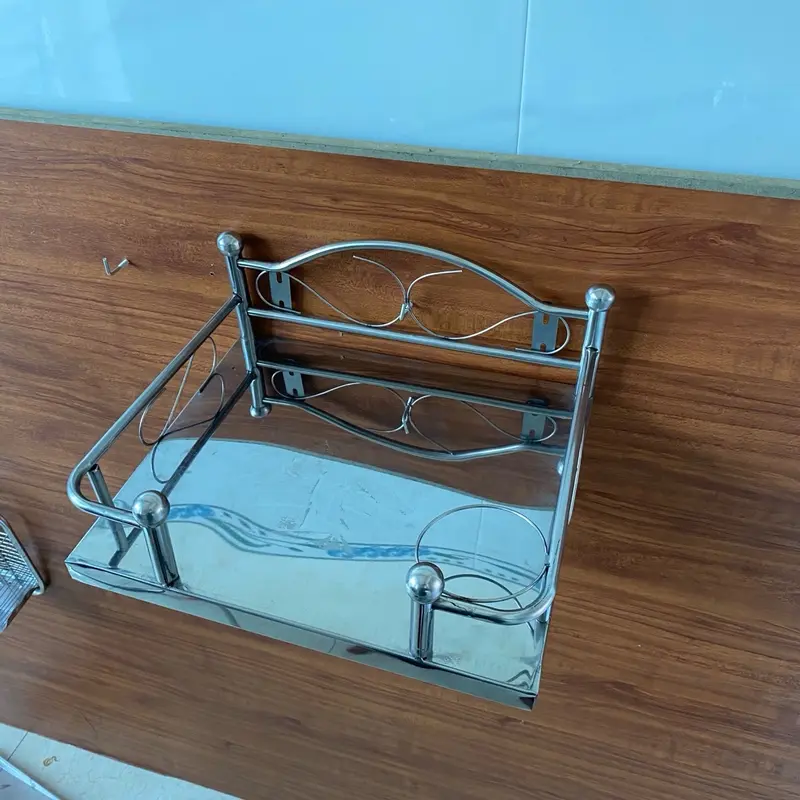 Bàn ông Thiên Bàn thờ ông Táo chất liệu inox 201 kích thước 30cm x 35cm 3