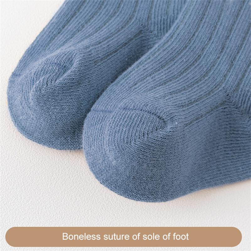 Kids Toddler Ankle Socks Soft Breathable Cute Letter Print Crew Socks 5