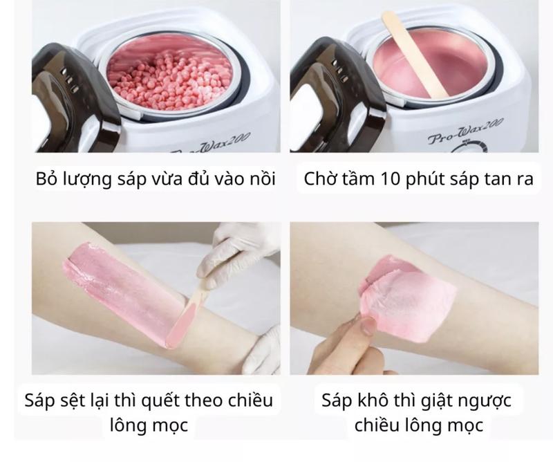 Product Introduction of [Tặng 200g] 500g sáp wax lông nóng sữa dừa  nhiều dưỡng chất tẩy lông tay chân nách nhanh gọn ( tặng que) 6