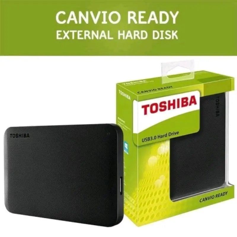 HARDISK EKSTERNAL TOSHIBA CANVIO BASICS USB 3.0 BARU -HDD 320GB 500GB 1TB 2TB 0