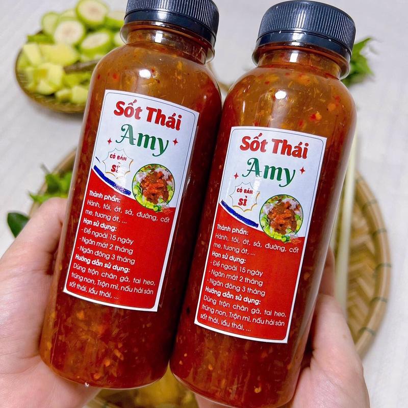 Combo 2 chai nước sốt trộn chân gà trộn gỏi- Gia Vị chua cay mặn ngọt chai 330ml
