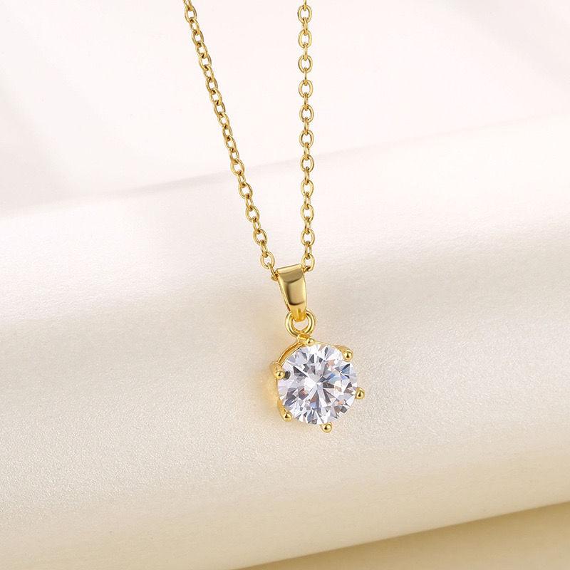 New Five-Piece Women's Bracelet Necklace Ring Stud Earrings Set 520 Valentine's Day Birthday Light Luxury Super Fairy 2