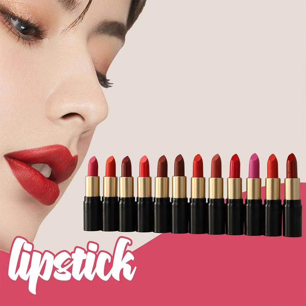 Shuzili Round Tube Moisturizing Lipstick Lipsticks L3A1