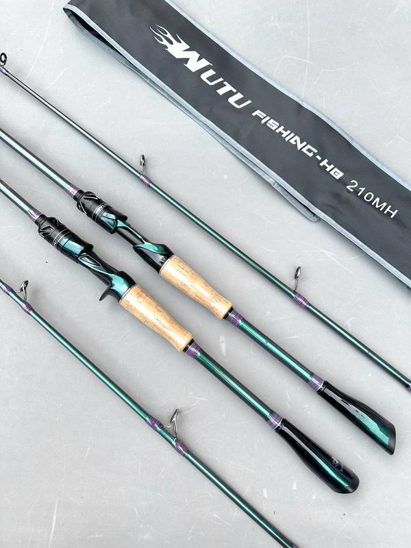 Cần Câu WuTu Fishing - H8 Độ Cứng MH Màu Ánh Tím - H8