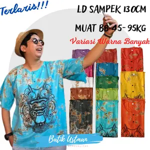 Kaos Barong Bali Bigsize Dewasa Jumbo L XL XXL Untuk Pria & Wanita Murah High Quality