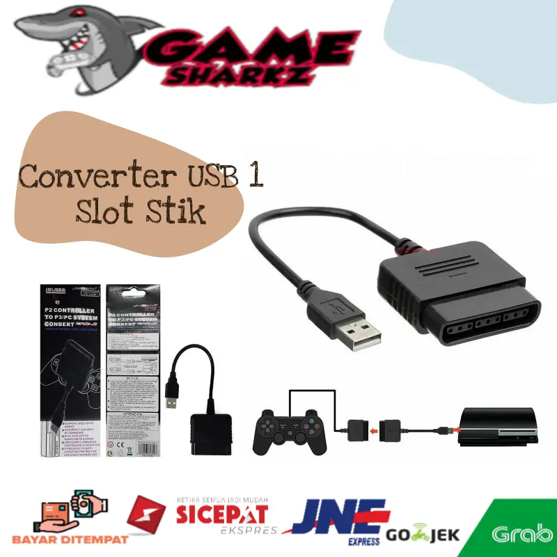 Conventer Stik Ps2 To ps3/pc/laptop 0