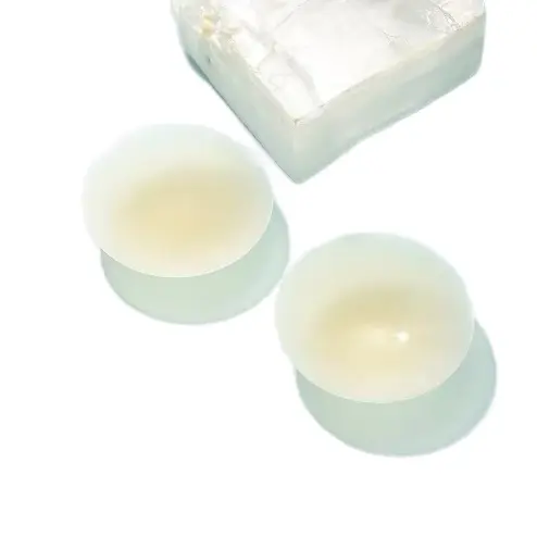 Miếng Dán Ngực Silicon Nhiệt Tự Thân,Dán Ti Siêu Mỏng Ôm Khít,Không Keo,Không Bám Bụi,Dành Cho Nữ Women Voi Kem 3