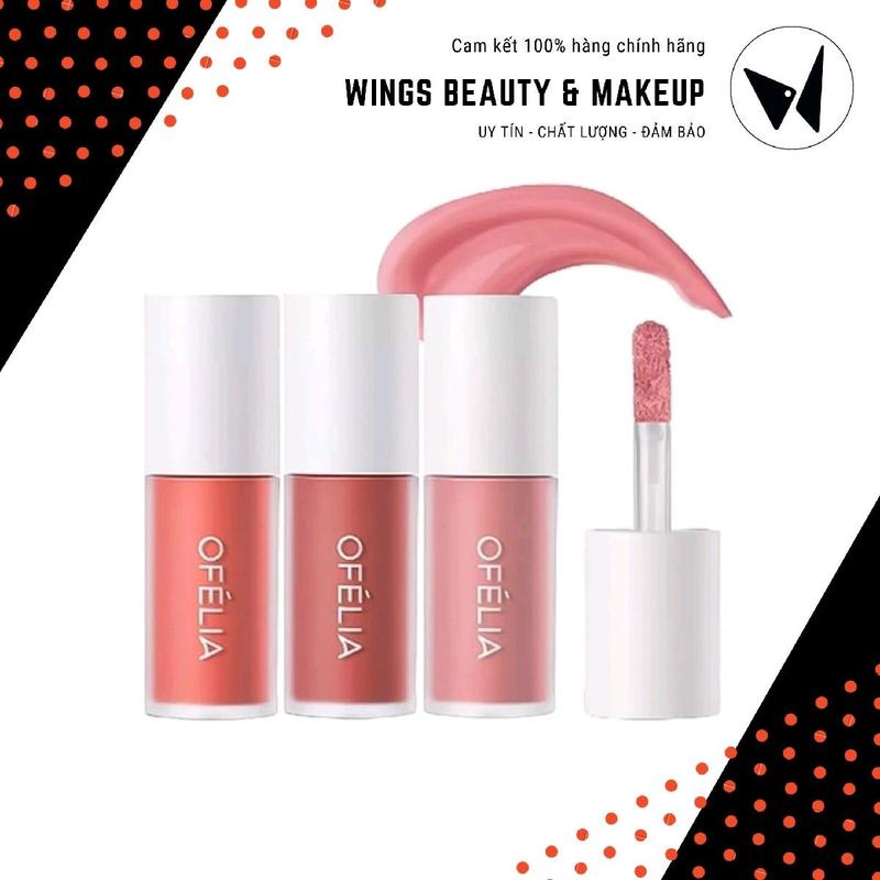 OFELIA - Má hồng dạng kem Lolli Liquid Blush 4.3g