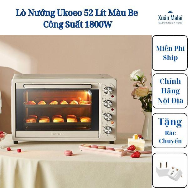 Lò Nướng UKOEO HBD - 5002 Dung Tích 52L Lít