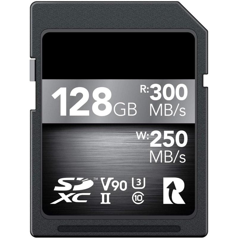 TikTok Shop: SDXC UHS-II V90 300R Memory Card (128GB)