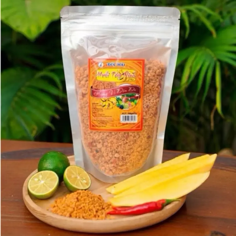 ￼Muối tôm Tây Ninh ĐỨC HẢI chấm hoa quả 500g 6