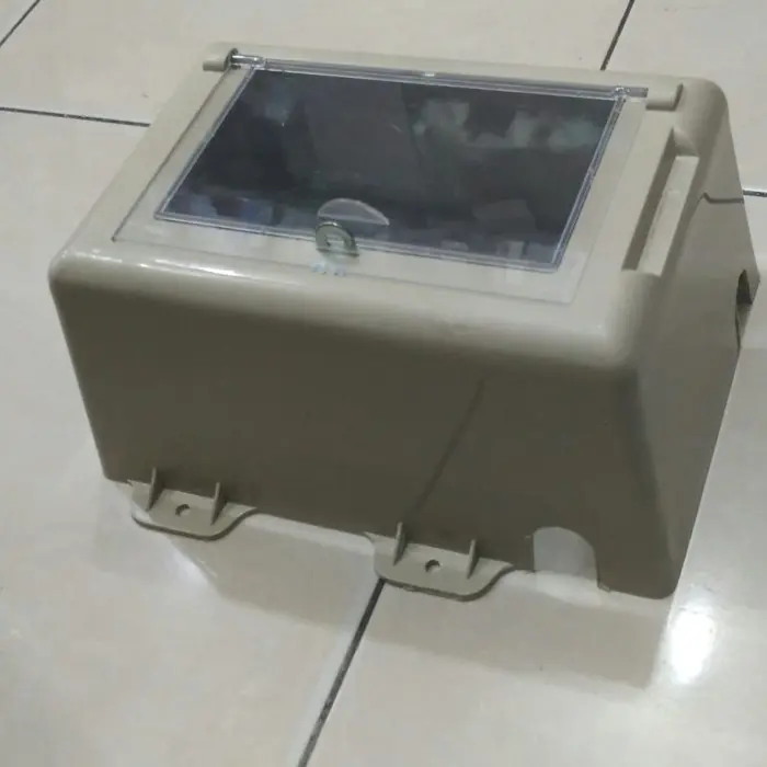 box kwh meter pulsa transparan token model baru new bahan berkualitas listrik 1