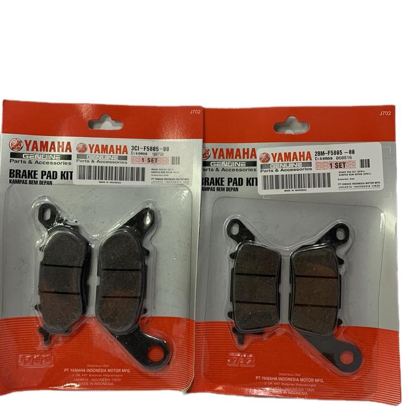 Yamaha Nmax Front and Rear Brake Pad Set for NMAX V1 V2 - TikTok Shop ...