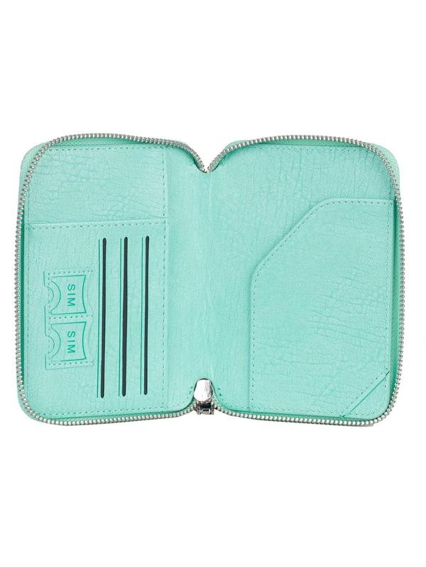 Solid Color Zipper Closure Passport Wallet, Fashionable Travel Document Holder Cover, Casual Trendy Versatile High-quality Passport Case for Women & Men 6