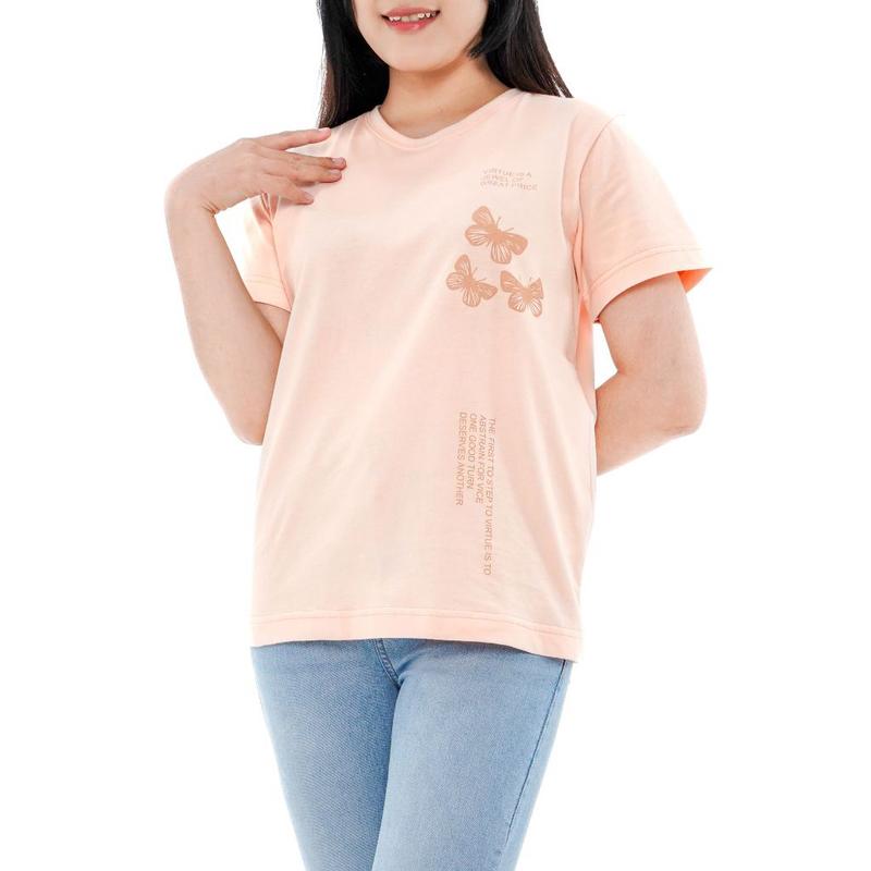 Aerostreet T Shirt Virtue Peach Woman Kaos T Shirt 1B000 1