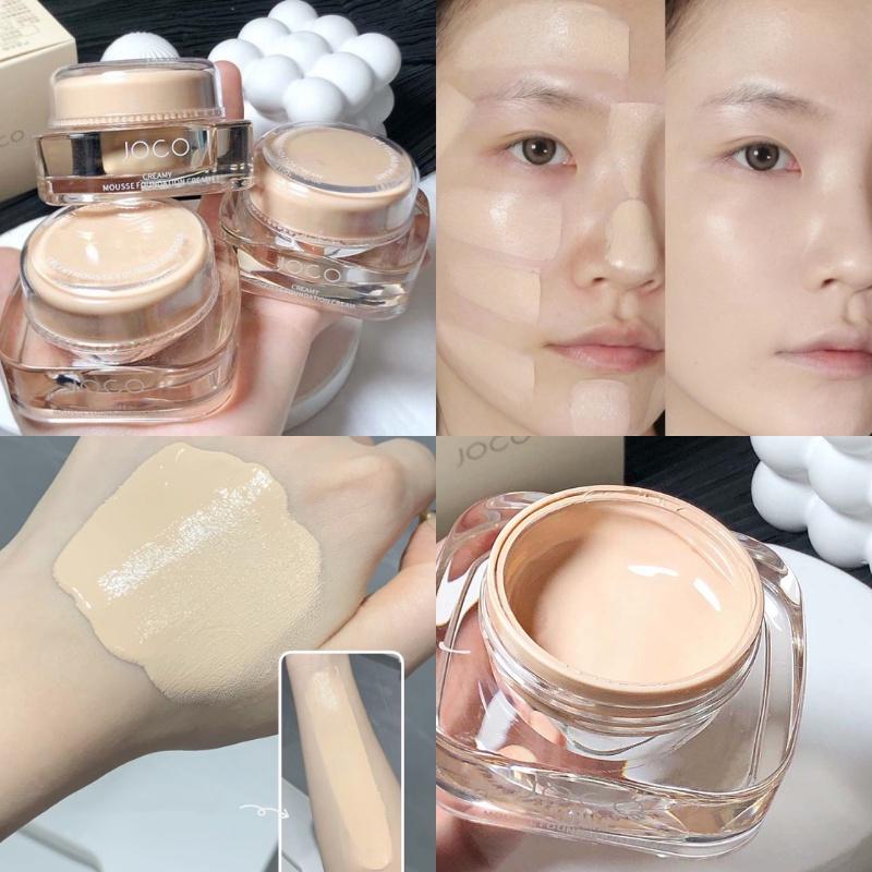 JOCO-Kem Nền Kiểm Soát Dầu Mạnh Trang Điểm Khỏa Thân Dưỡng Ẩm Mờ Lâu Trôi 0