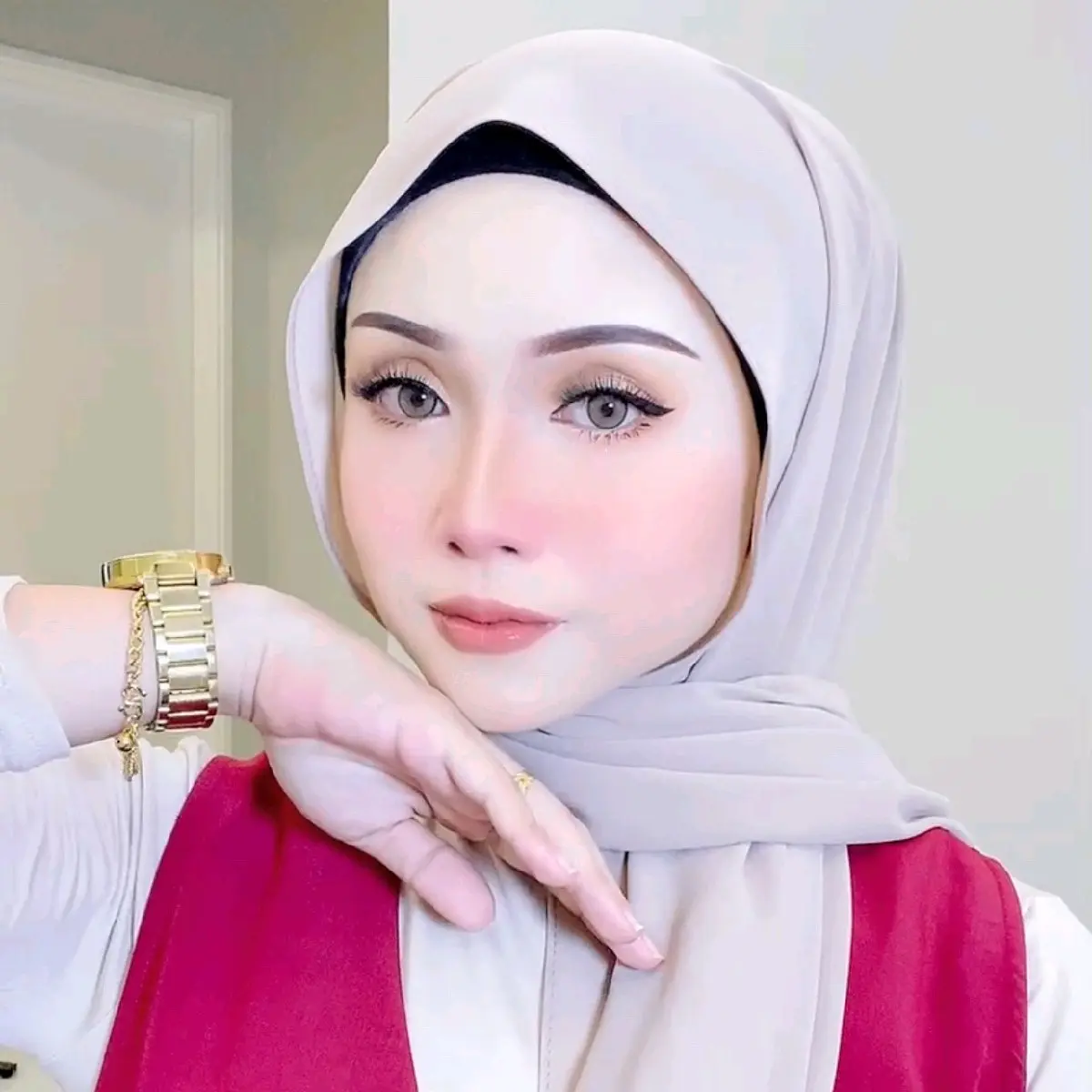 ELASTIC BAND SHAWL HANNAH GETAH