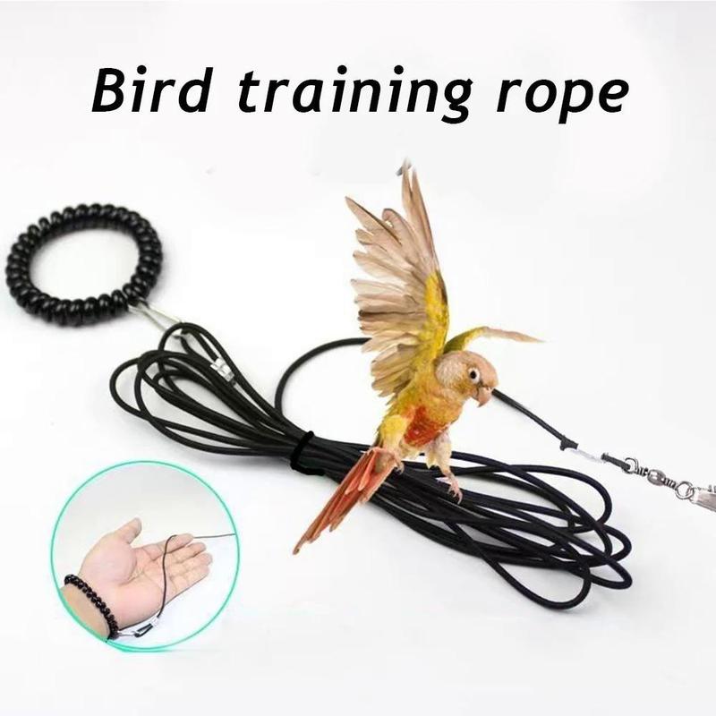 Bird training rope walking tool bird parrots outdoor flying rope ...