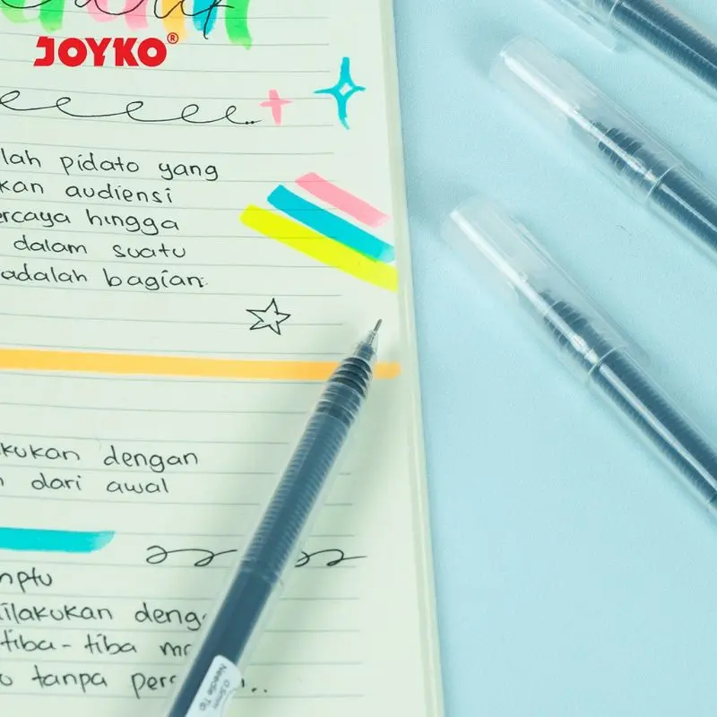 Gel Pen Pulpen Pena Joyko GP-347 Grandez 0.5 mm 3