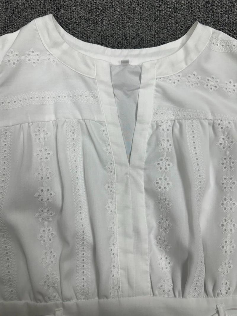 Product Introduction of 【Plus Size】Solid ColorDress, Plus Casual Dress for Summer, Women's Plus Clothes for Daily Wear 6