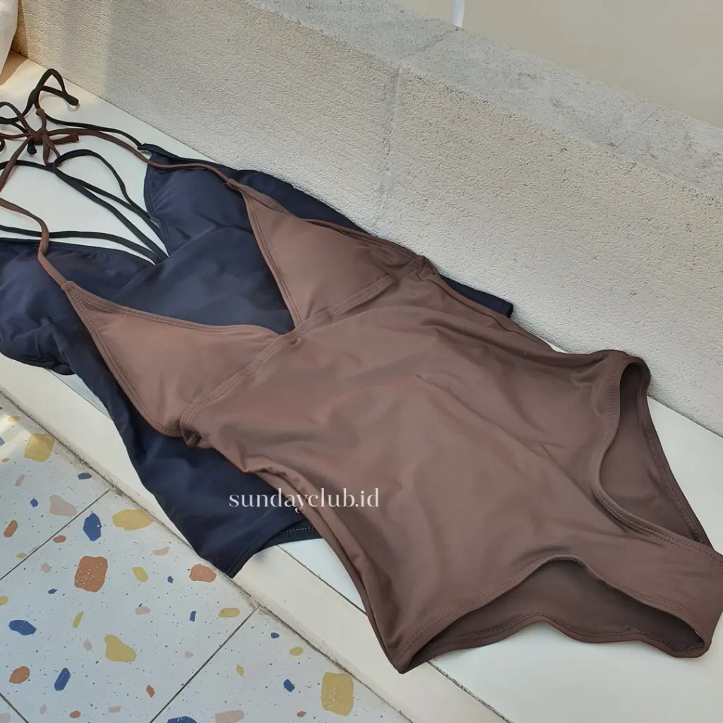 Eve Swimsuit Baju Renang Swimwear Basic Swimsuit