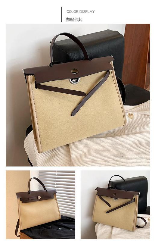 Product Introduction of Summer Women's Shoulder Bag Women's Bag Cross-Border Pu Niche Black High-Grade Tote Bag Messenger Bag Popular Bag 9